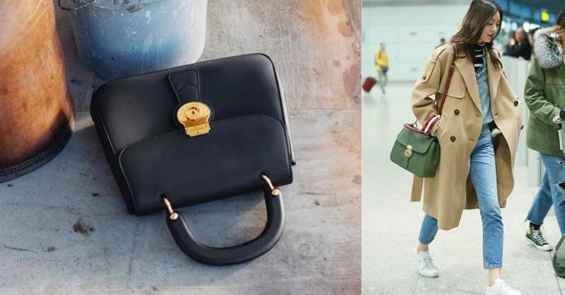 拿 Burberry 風衣當靈感的 IT Bag，劉雯都在用，它的名字叫做「DK88」